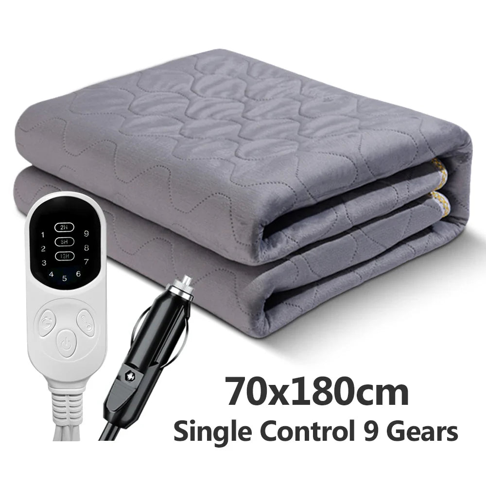 Portable Car Electric Heating Blanket - Wholesalus