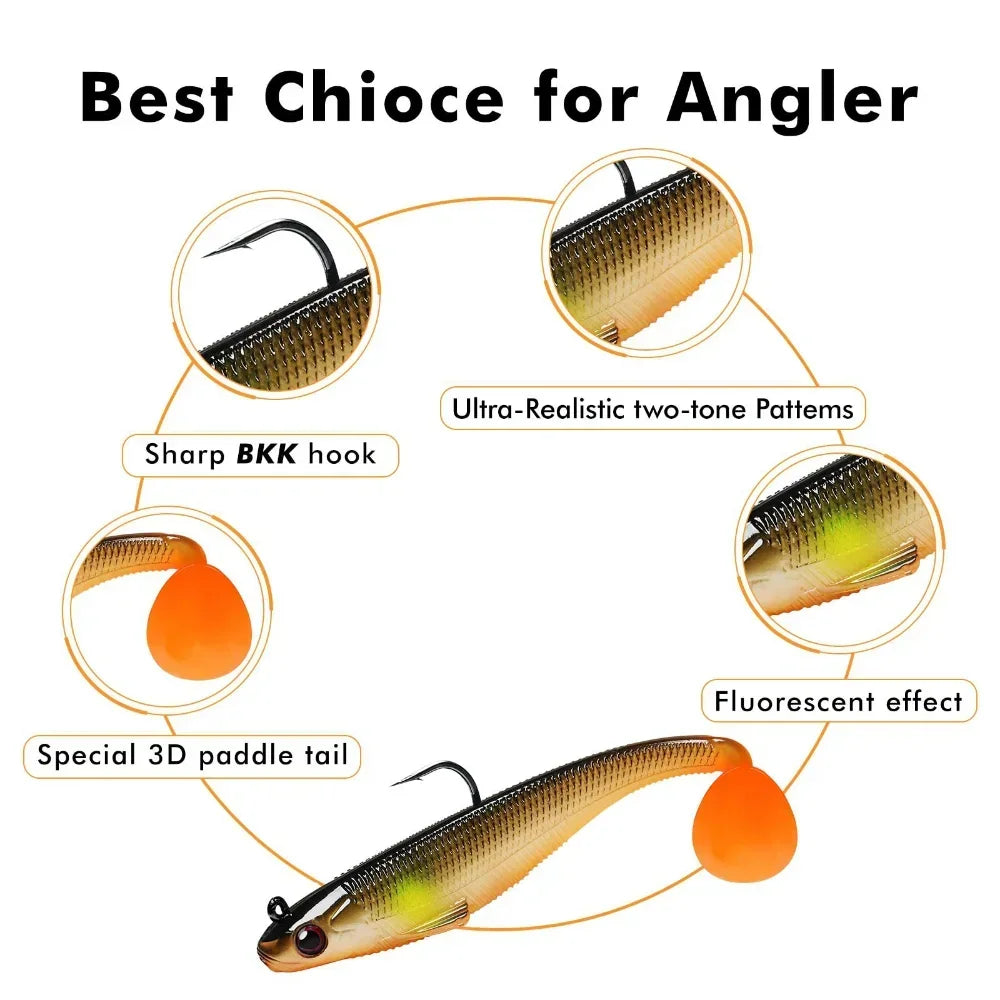 Luminous Soft Fishing Lure - Wholesalus
