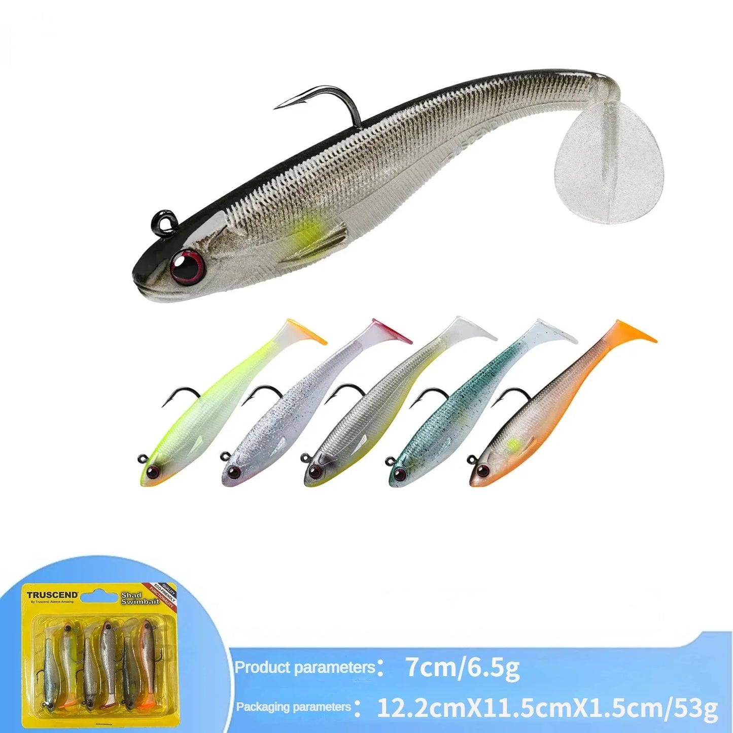 Luminous Soft Fishing Lure - Wholesalus