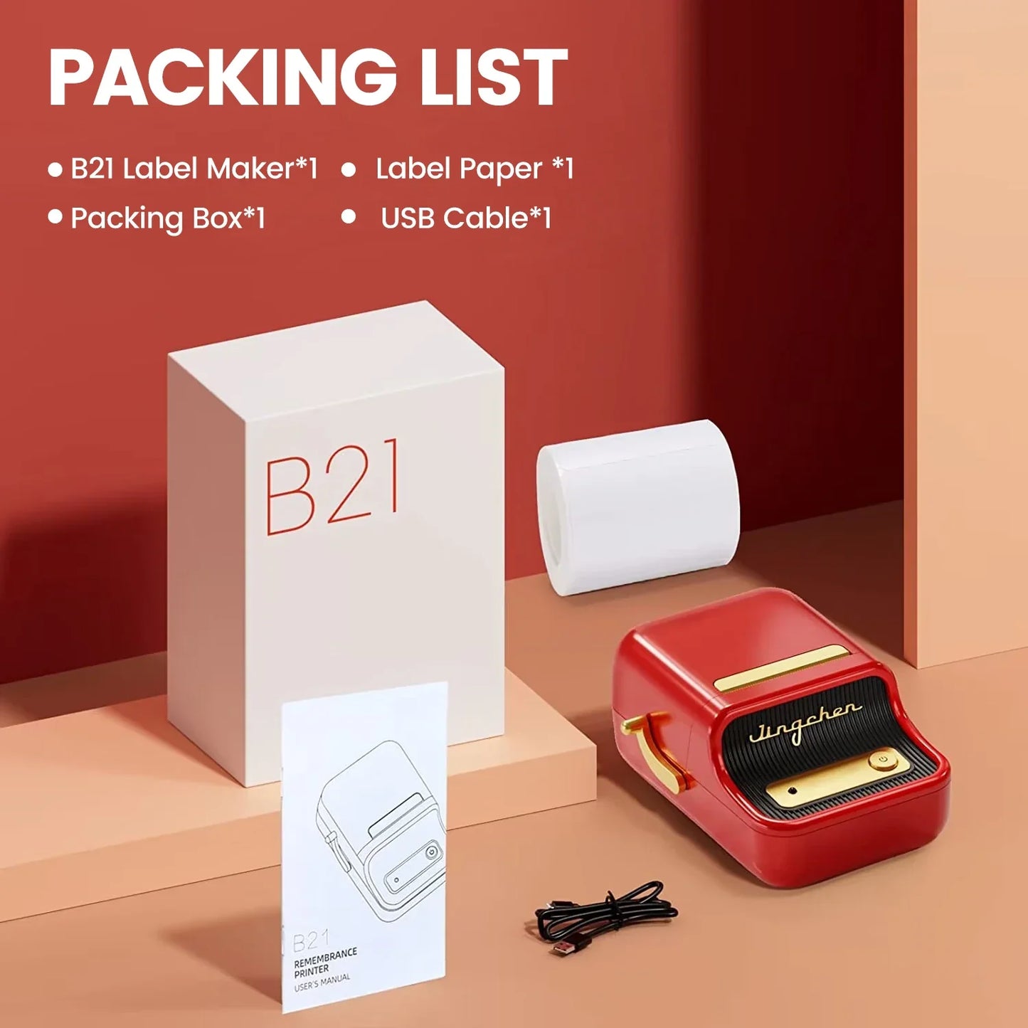 Mini Thermal Label Sticker Printer - Wholesalus