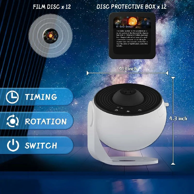 360° Rotate Planetarium Projector Night Lamp - Wholesalus