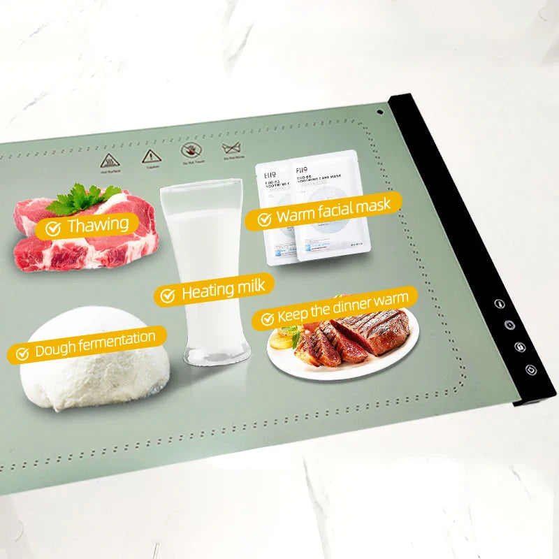 Foldable Silicone Heating Tray - Wholesalus