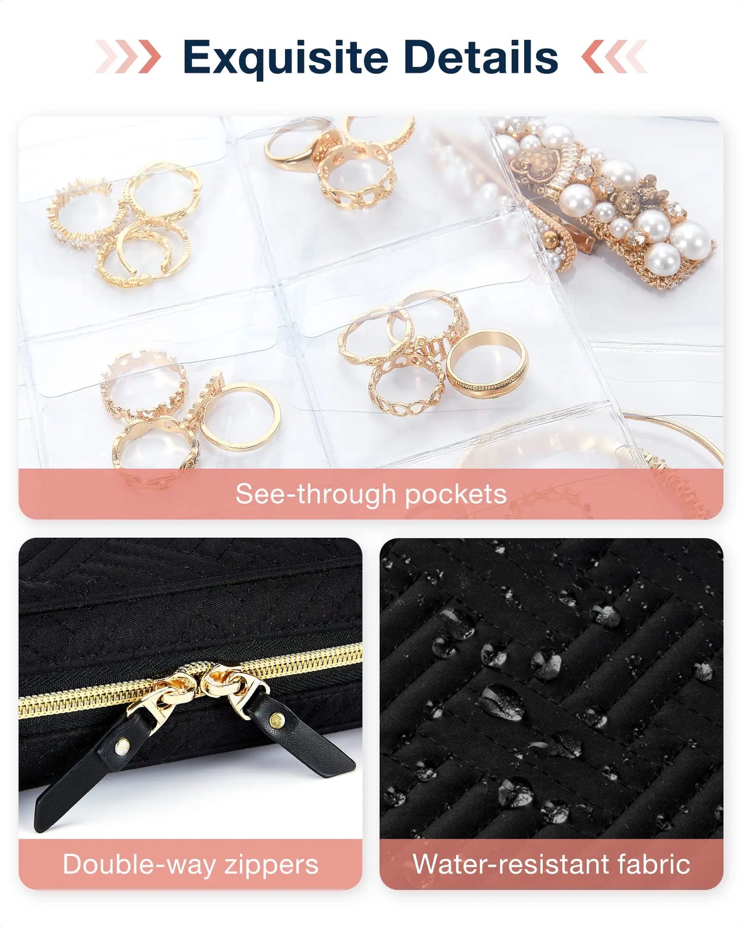 Jewelry Travel Organizer Case - Wholesalus