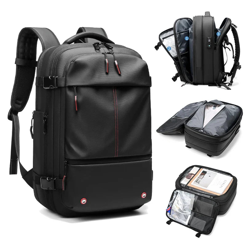 Large Capacity vacuum compression Backpack - Wholesalus