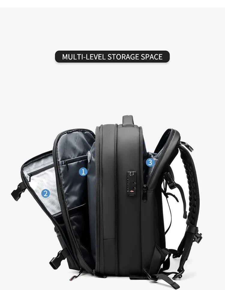 Large Capacity vacuum compression Backpack - Wholesalus