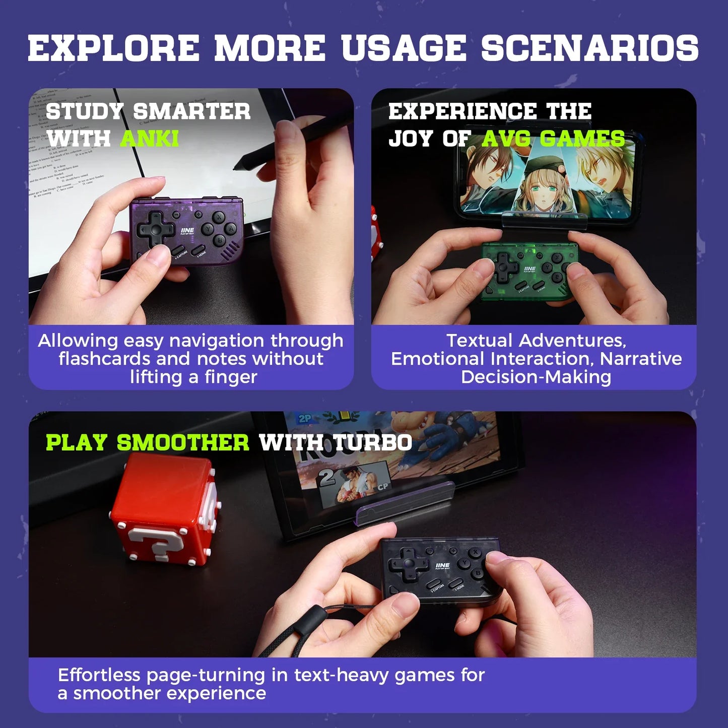 Mini Retro Multi-platform Controller Joystick - Wholesalus
