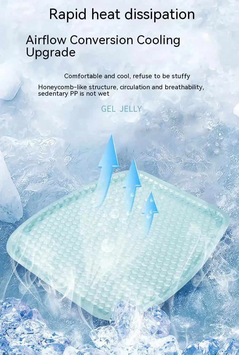 Pressure Relief Seat Ice Gel Cushion - Wholesalus