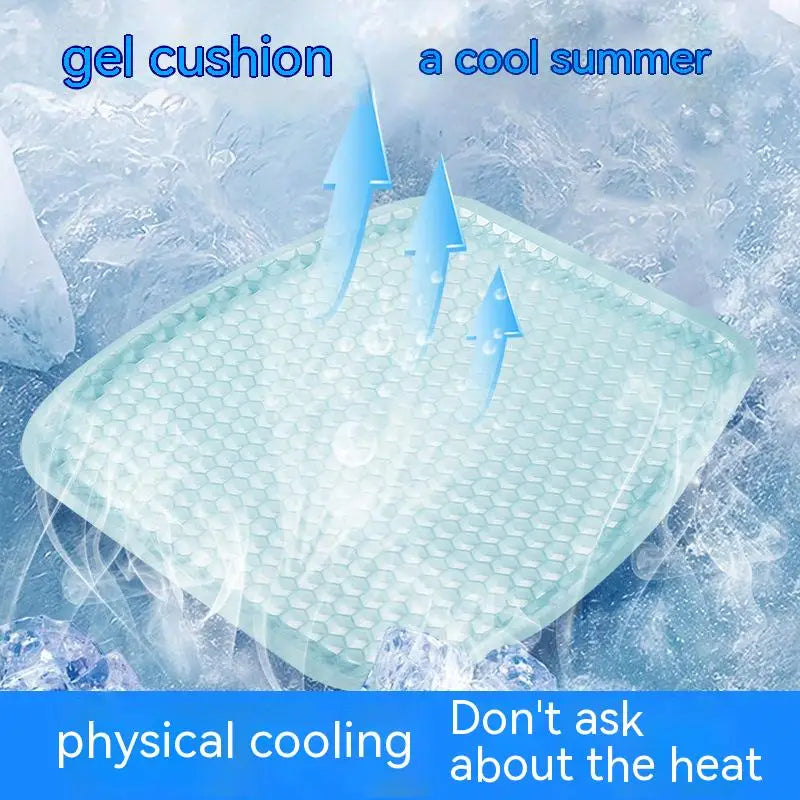 Pressure Relief Seat Ice Gel Cushion - Wholesalus