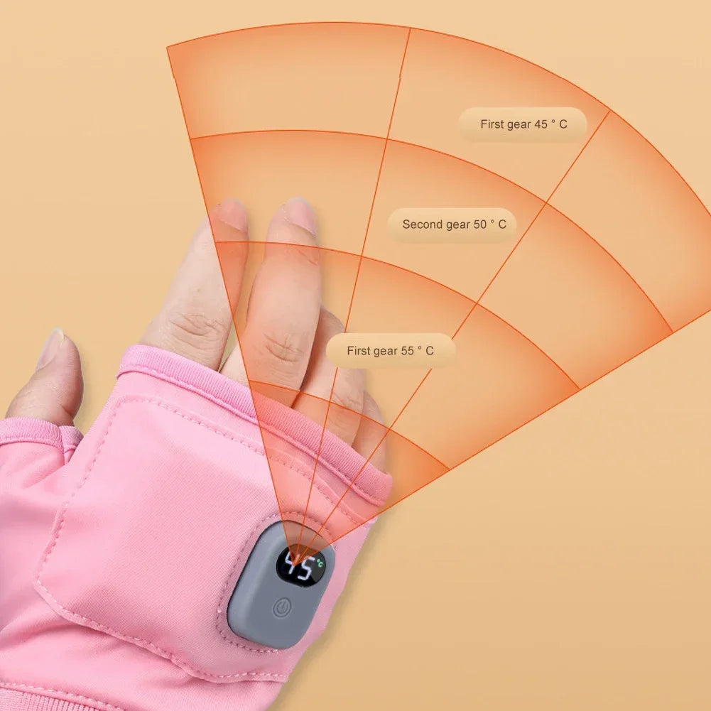 Rechargeable Electric Thermal Gloves - Wholesalus