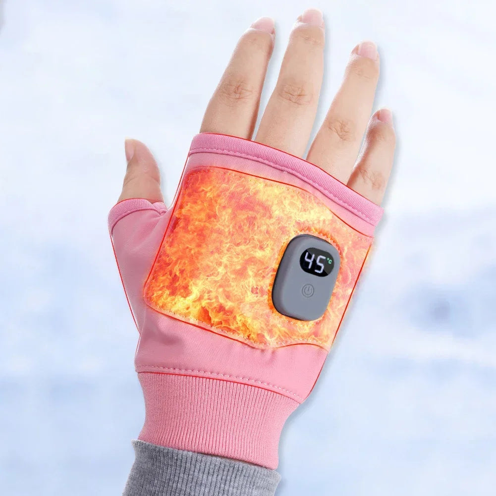 Rechargeable Electric Thermal Gloves - Wholesalus