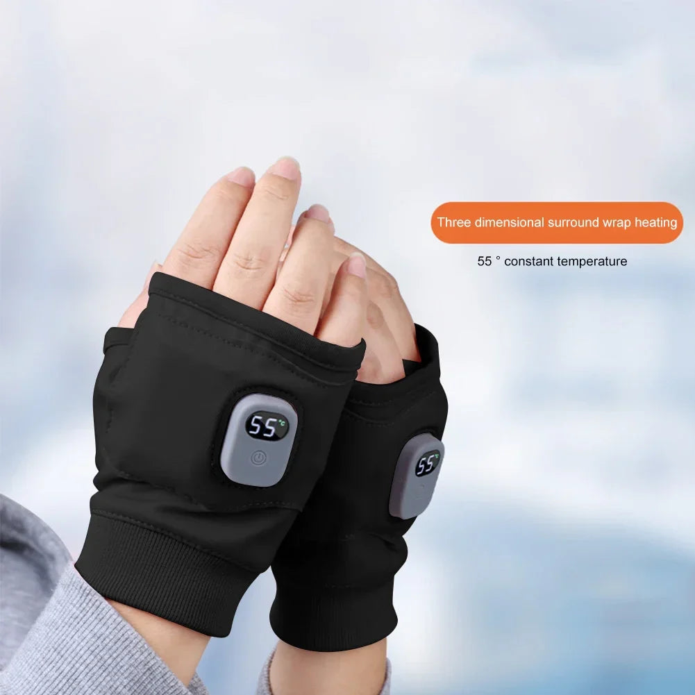 Rechargeable Electric Thermal Gloves - Wholesalus