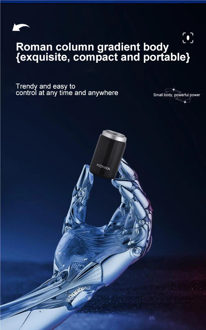 Rechargeable Mini Waterproof Electric Razor - Wholesalus
