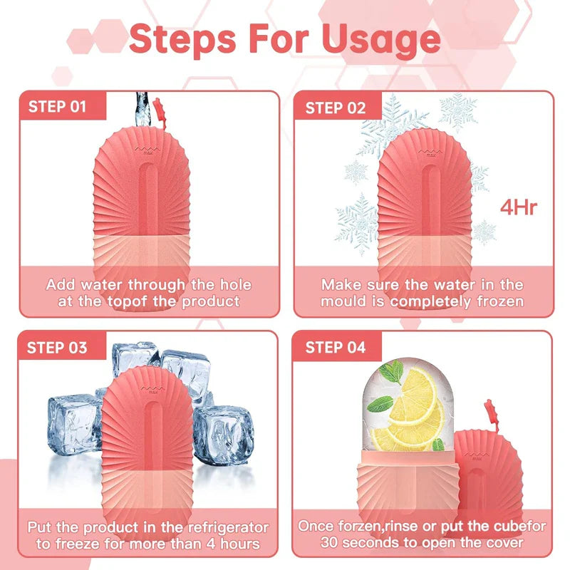 Silicone Ice Facial Roller - Wholesalus