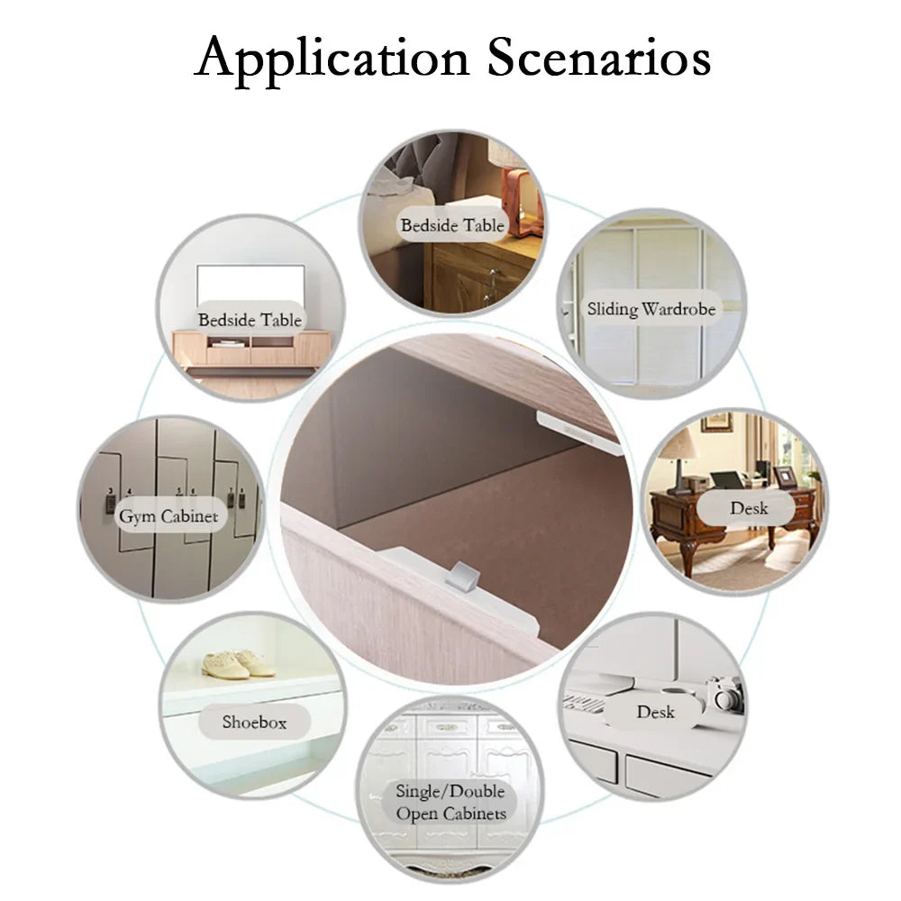 Smart Hidden Cabinet Lock - Wholesalus
