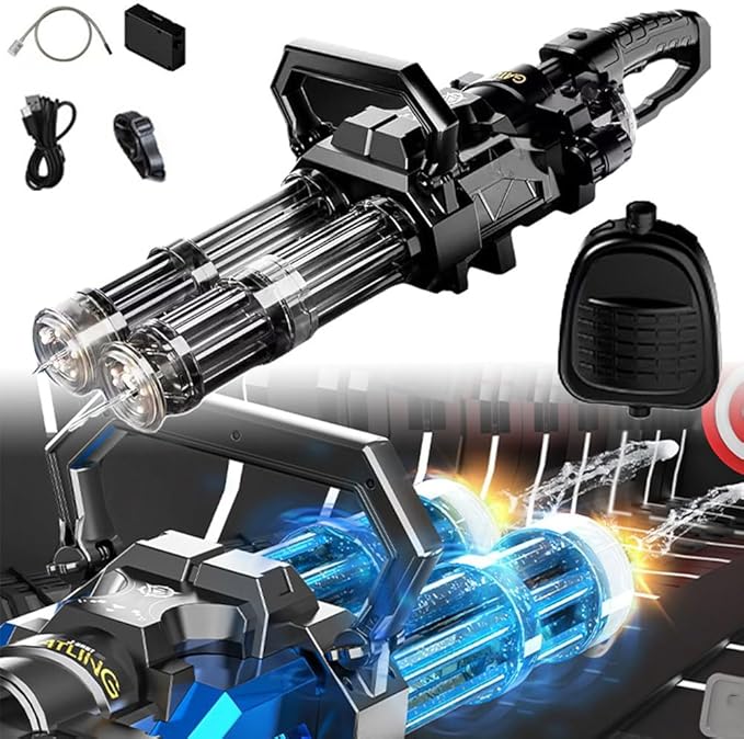 Spitfire Dual Tube Gatling Water Gun - Wholesalus