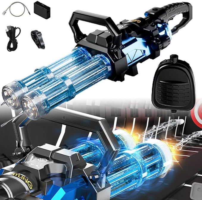 Spitfire Dual Tube Gatling Water Gun - Wholesalus
