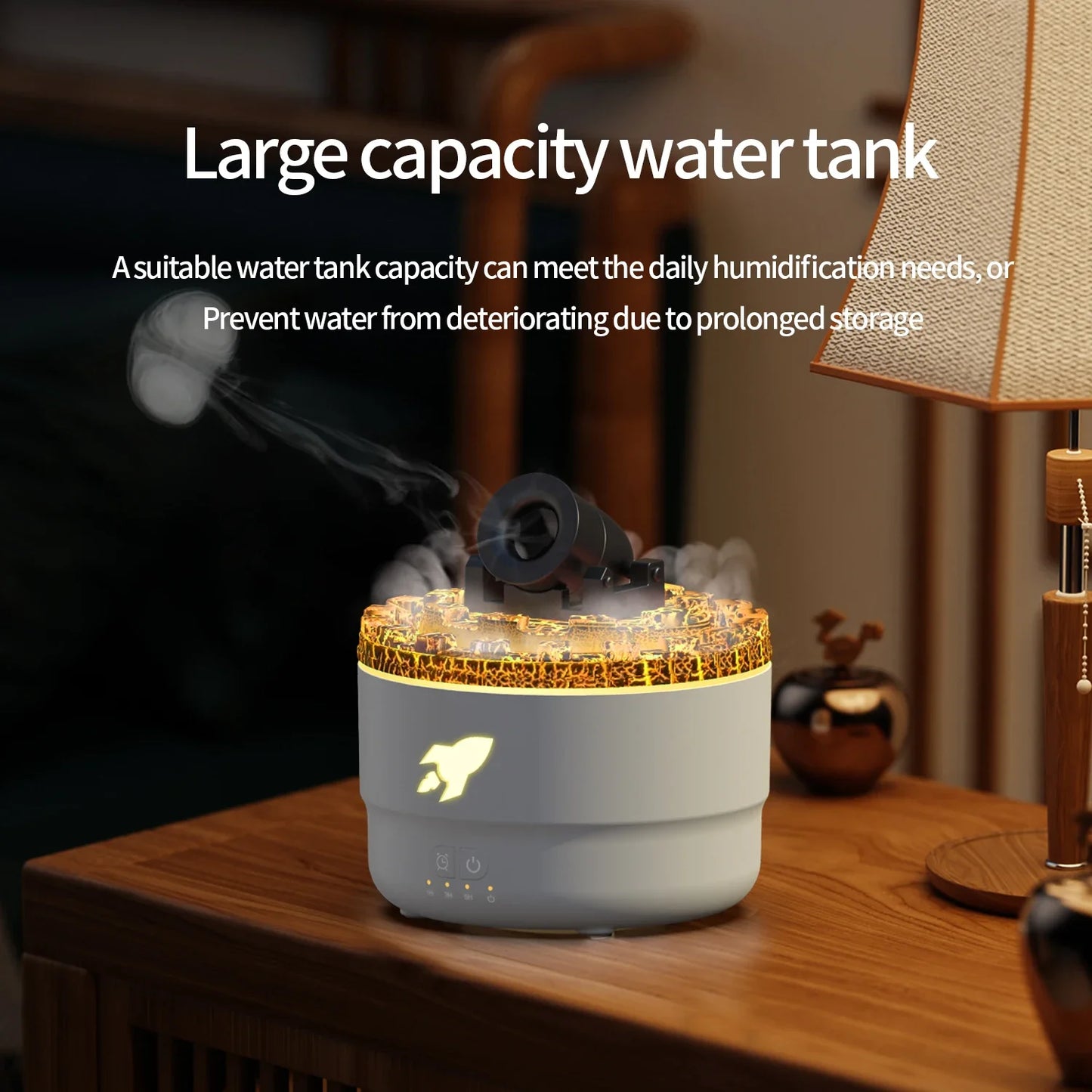 LavaMist Aromatic Ring Diffuser - Wholesalus