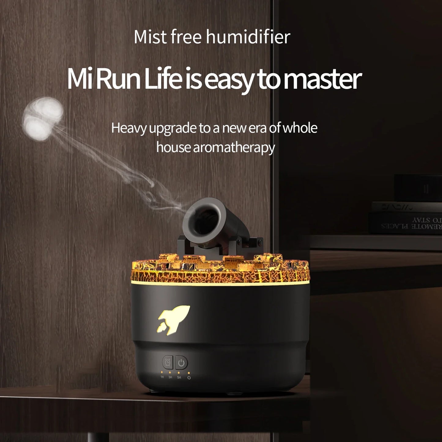 LavaMist Aromatic Ring Diffuser - Wholesalus