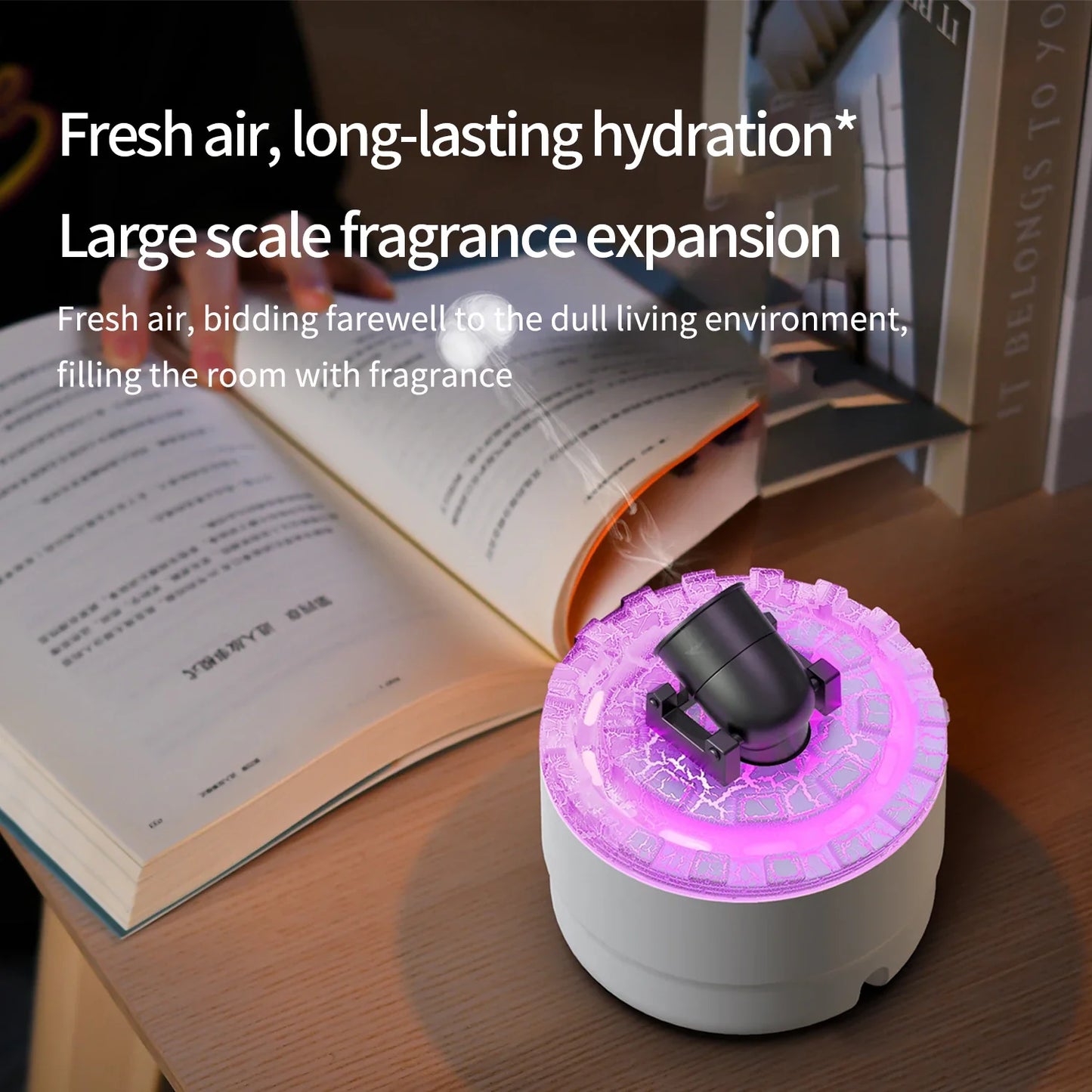 LavaMist Aromatic Ring Diffuser - Wholesalus
