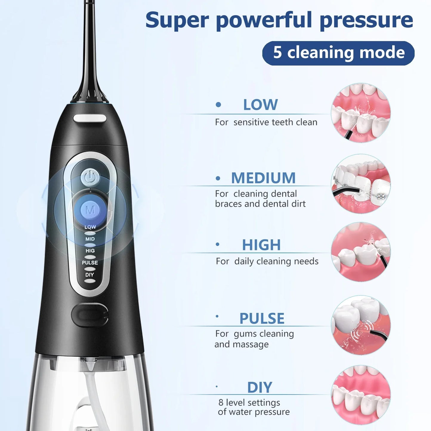 USB Oral Care Water Flosser - Wholesalus