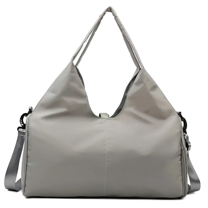 Women Gym Handbag With Shoe Compartment - Wholesalus