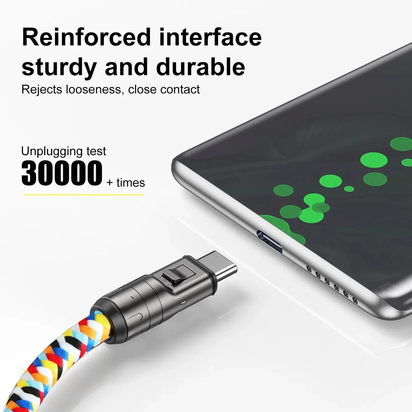 2 In 1 Lanyard Strap Fast Charging Cable - Wholesalus