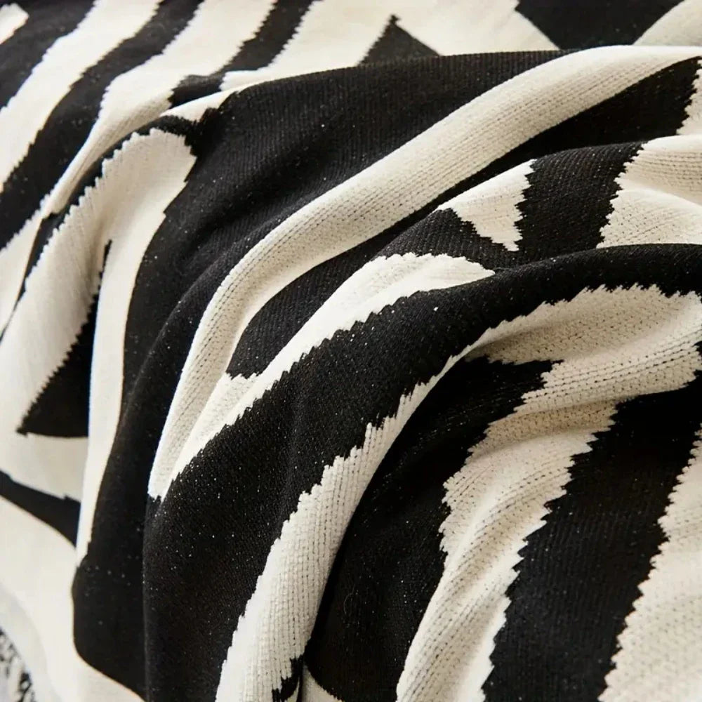Sofa Towel With Tassels - Wholesalus