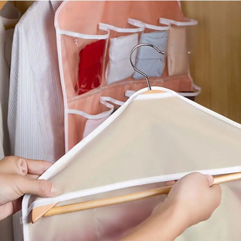 Foldable Hanging Clothes Storage Bag - Wholesalus