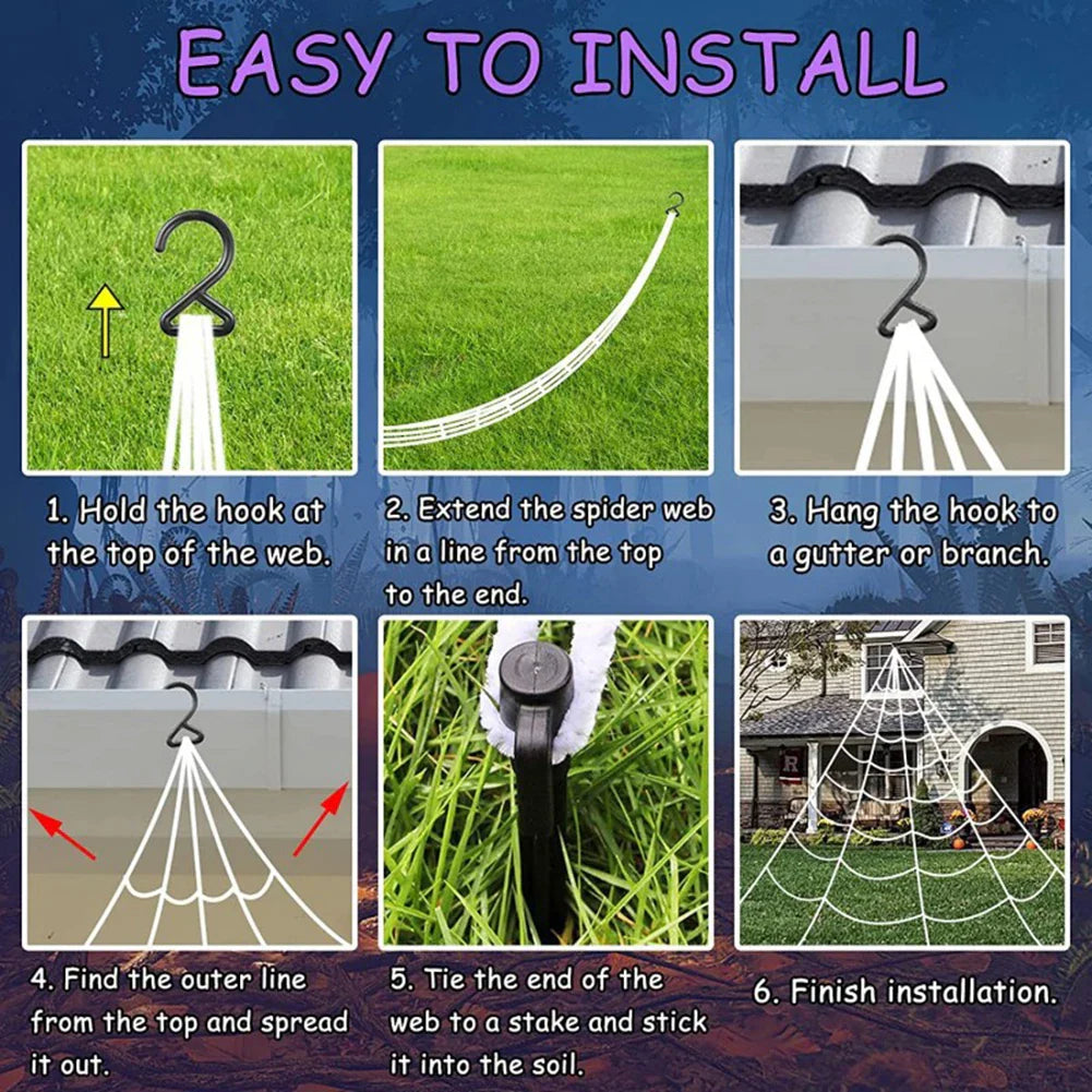 Waterproof Outdoor Decor Web LED Light - Wholesalus