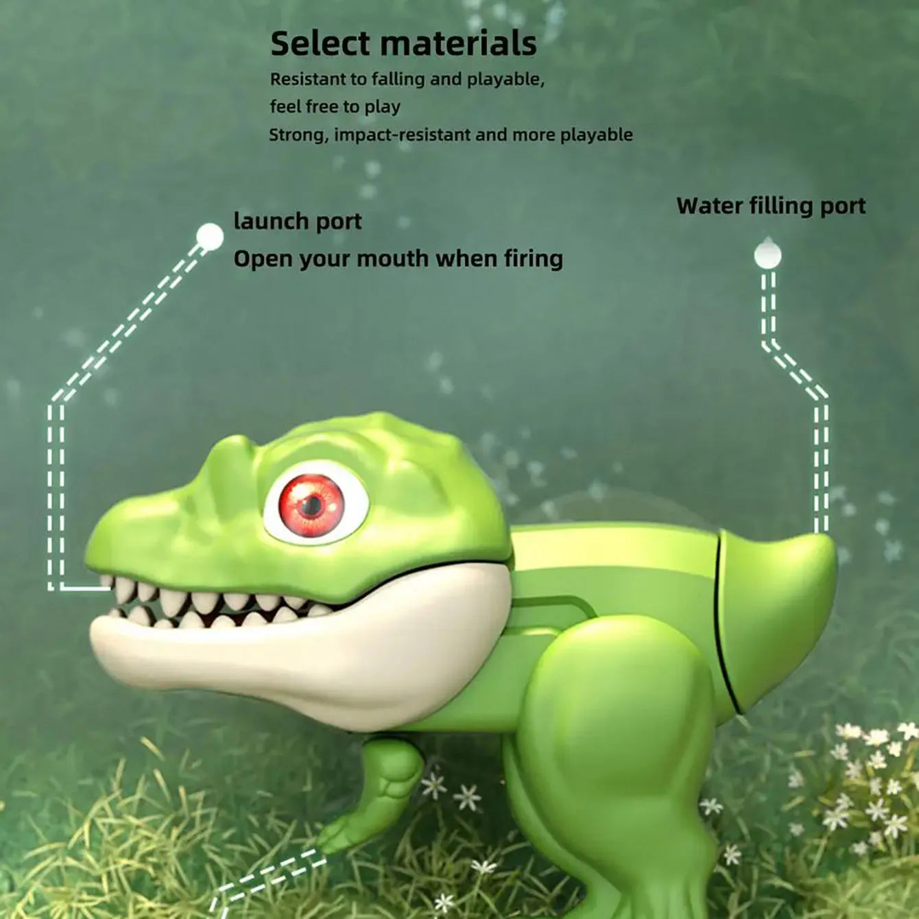 Dinosaur Water Spray Guns - Wholesalus