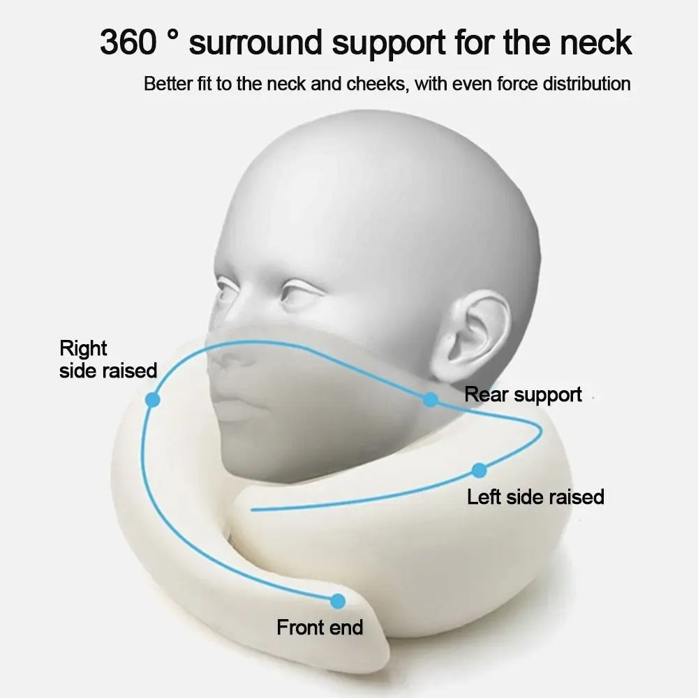 Memory Foam Travel Neck Pillow - Wholesalus