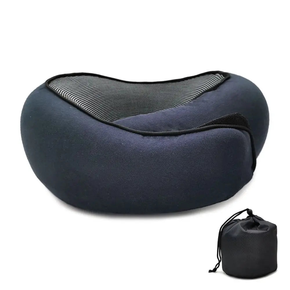 Memory Foam Travel Neck Pillow - Wholesalus