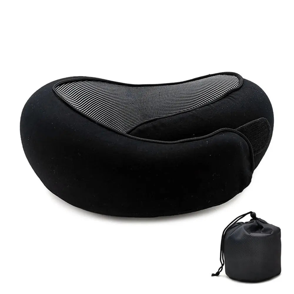 Memory Foam Travel Neck Pillow - Wholesalus