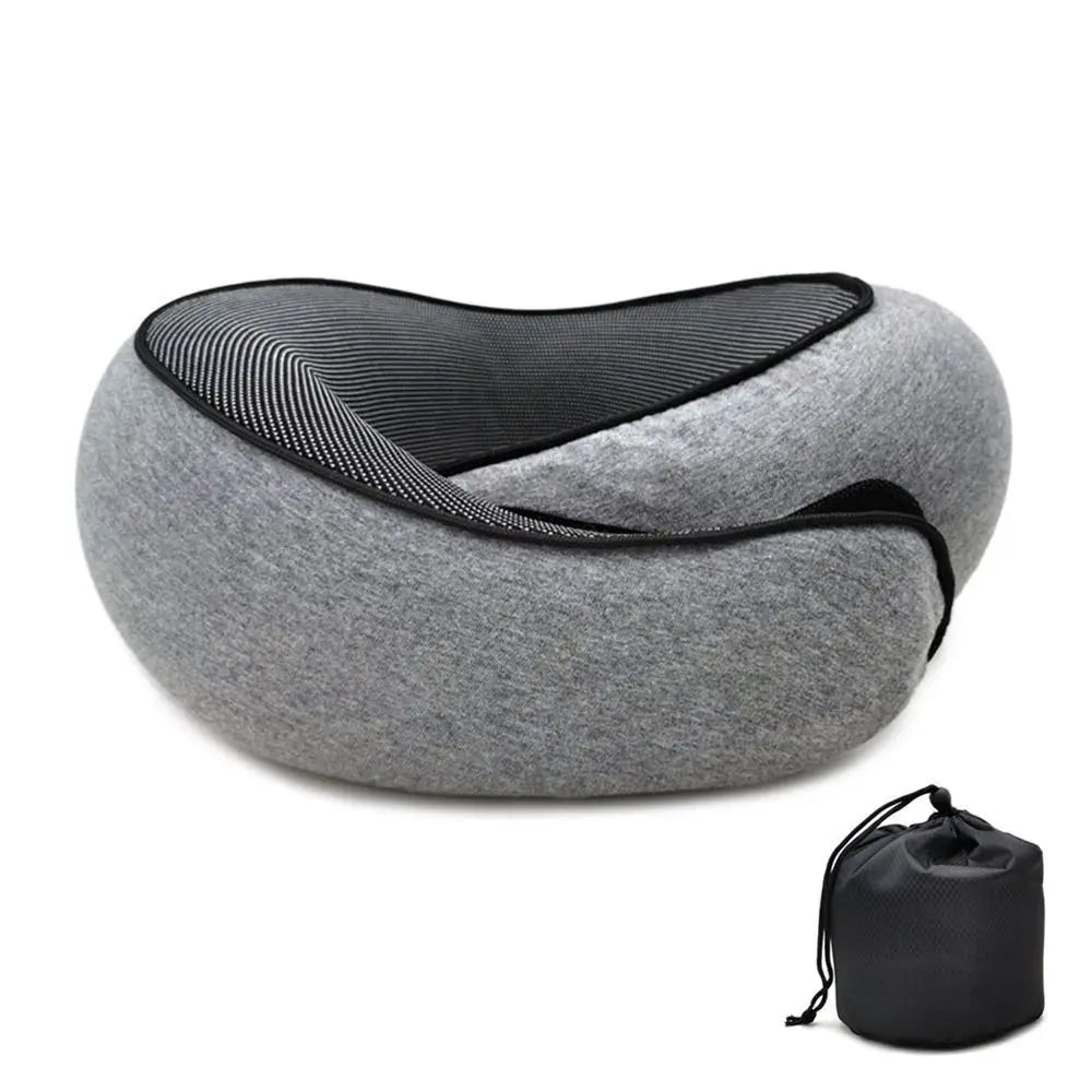 Memory Foam Travel Neck Pillow - Wholesalus