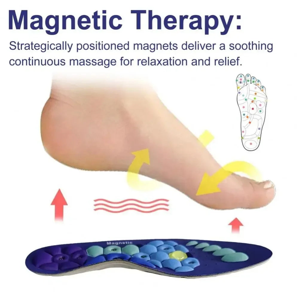 Magnetic Orthopedic Acupressure Insole Pad - Wholesalus