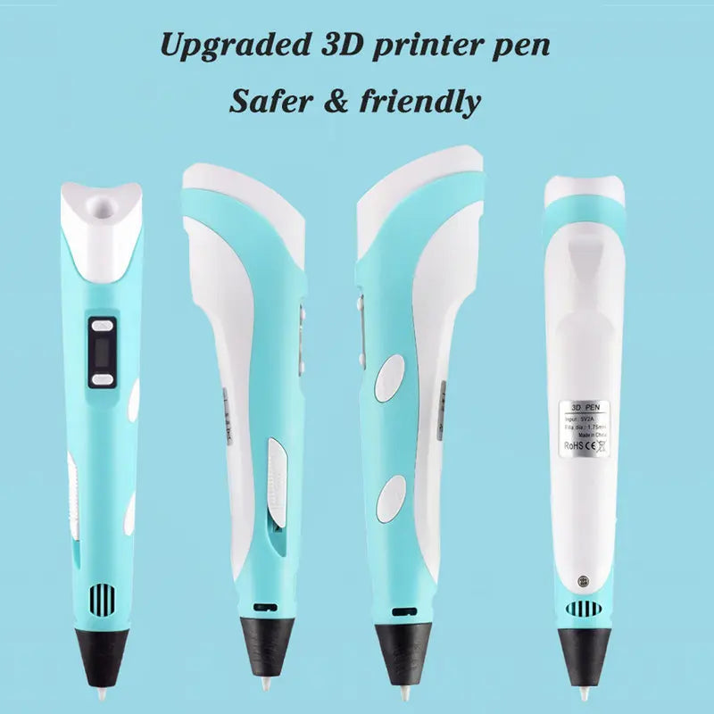 3D Drawing Printing Pen with LCD Screen - Wholesalus