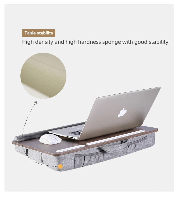 Portable Laptop Desk With Cushion - Wholesalus