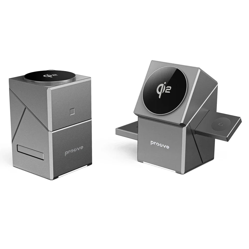 3 in 1 Magnetic Wireless Fast Charger - Wholesalus