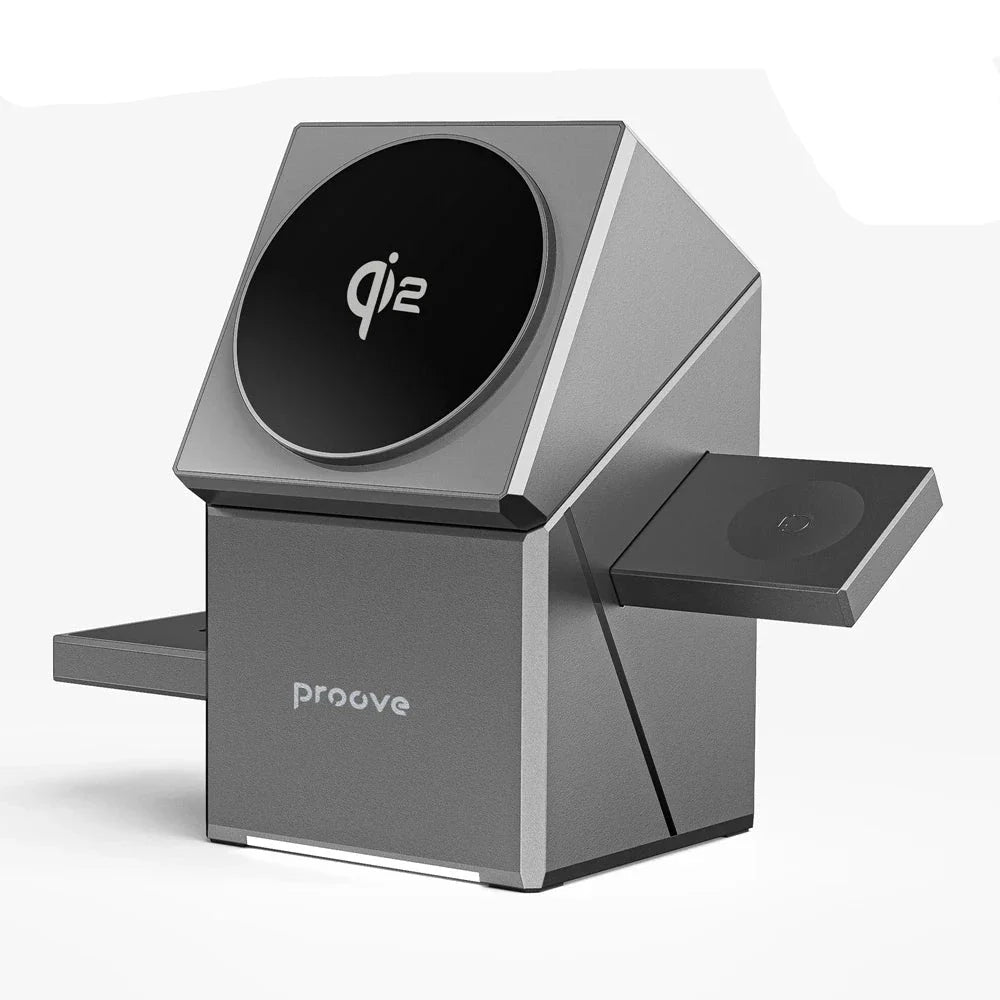 3 in 1 Magnetic Wireless Fast Charger - Wholesalus
