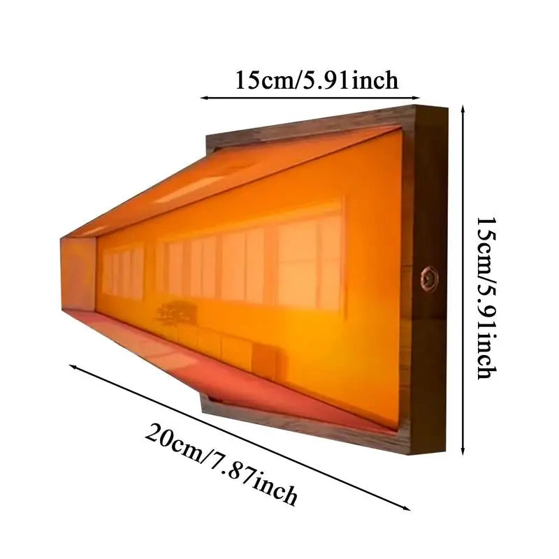 3D LED Illusion Wall Lamp - Wholesalus