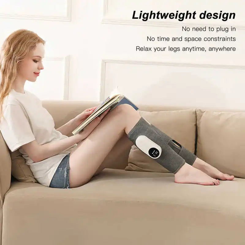Adjustable Electric Heating Calf Massager - Wholesalus