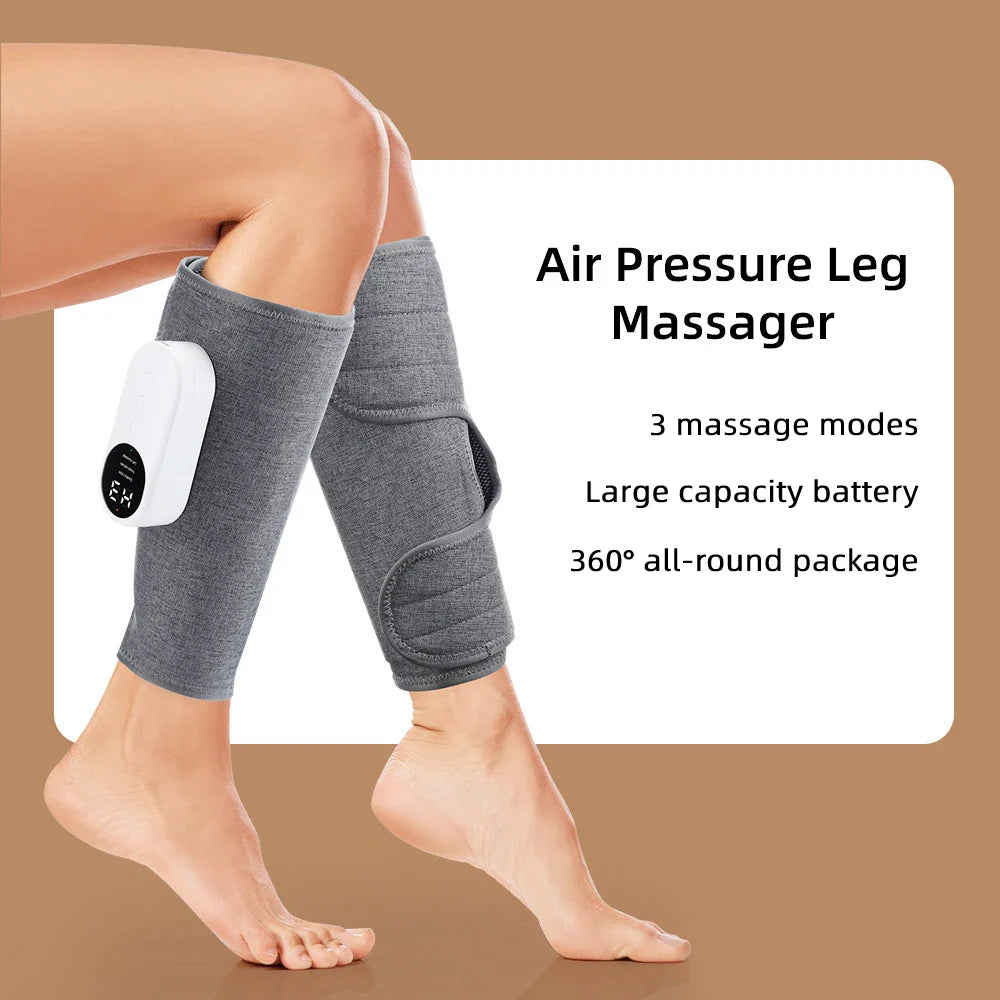 Adjustable Electric Heating Calf Massager - Wholesalus