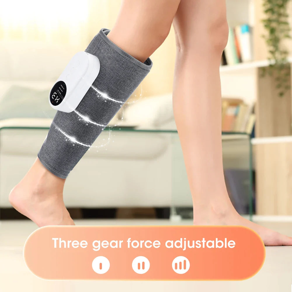 Adjustable Electric Heating Calf Massager - Wholesalus