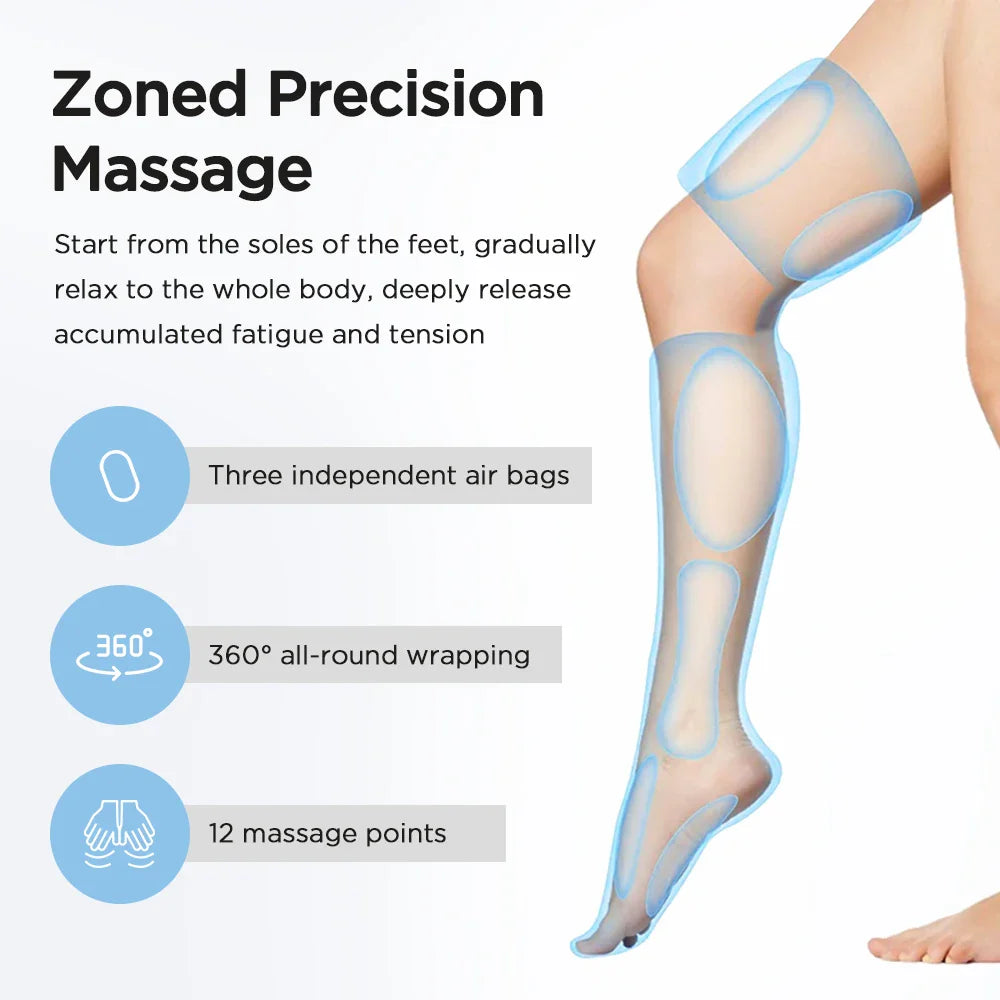 Air Compressed Leg Massager - Wholesalus