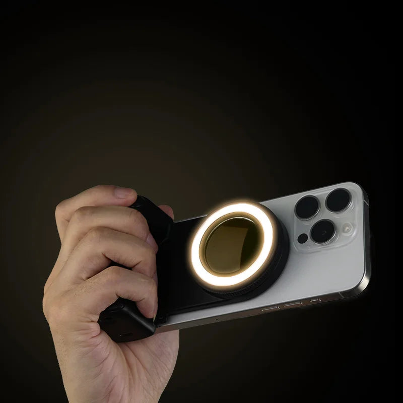 Bluetooth Magsafe Snapgrip with Fill Light - Wholesalus