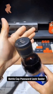 Bottle Cap Password Lock Sealer - Wholesalus