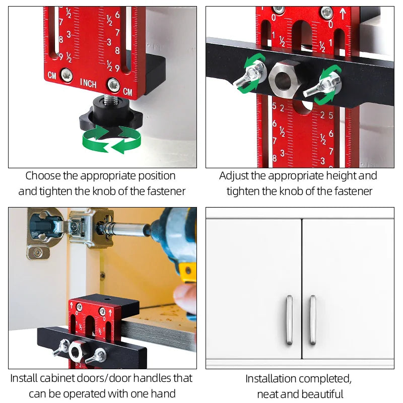 Cabinet Door Installation Locator Clamp - Wholesalus