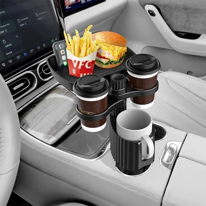 Car Cup Holder with Detachable Tray - Wholesalus
