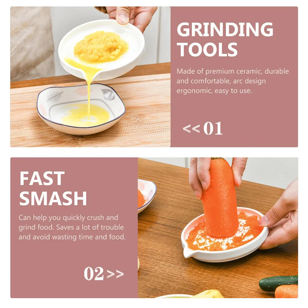 Ceramic Grater Plate - Wholesalus