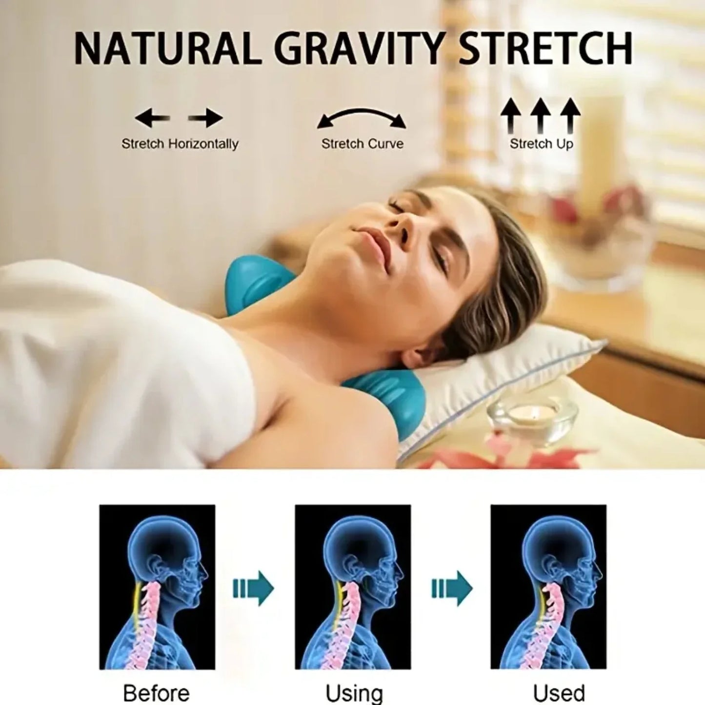 Cervical Spine Massage Pillow - Wholesalus